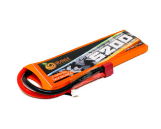Orange 3.7V 5200mAh 25C 1S Lithium Polymer Battery Pack
