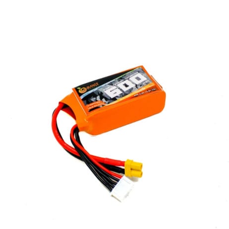 Orange 1125111 Orange 600Mah 4S 25C 50C 14.8V Lithium Polymer Battery Pack