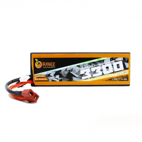 Orange 1219034 Orange 3300Mah 3S 45C 11.1 V Hard Case Lithium Polymer Battery Pack Li Po