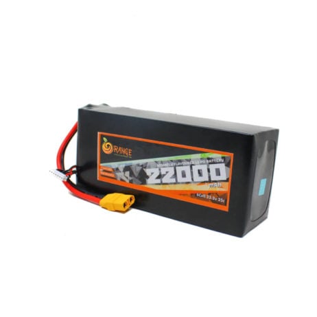 Orange 1288936 Orange 22000Mah 6S 25C 22.2V Lithium Polymer Battery Pack With Xt90 Connector