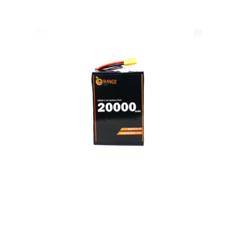 Orange 1328719 Orange Isr 18650 Li Ion 20000Mah 22.2V 6S8P Protected Battery Pack – 8C