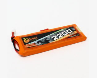Orange 3.7V 2200mAh 25C 1S Lithium Polymer Battery Pack