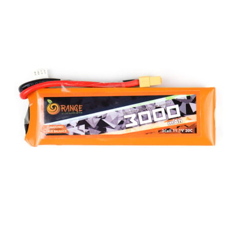 Orange 23750 Orange 3000Mah 3S 30C 60C Lithium Polymer Battery Pack Lipo
