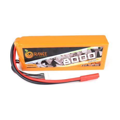 Orange 64914 Orange 8000 Mah 4S 35C 14.8V Lithium Polymer Battery Pack Lipo