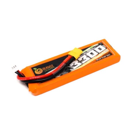 Orange 649550 Orange 3300Mah 2S 25C 50C 7.4V Lithium Polymer Battery Pack