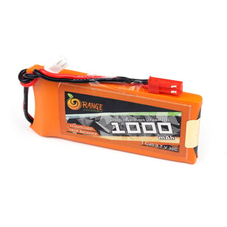 Orange 70120 Orange 1000Mah 1S 30C 60C 3.7V Lithium Polymer Battery Pack