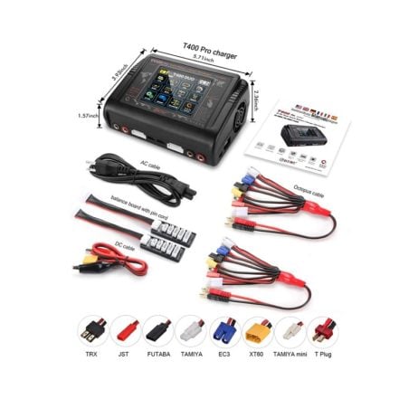 Htrc Htrc T400 Lipo Battery Charger Dc 400W Ac 200W Rc Charger 5