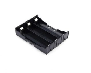 3 X 18650 BLM Cell Box with Pin without cover Black