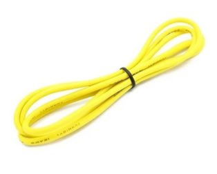 High Quality Ultra Flexible 26AWG Silicone Wire 10m (Yellow)