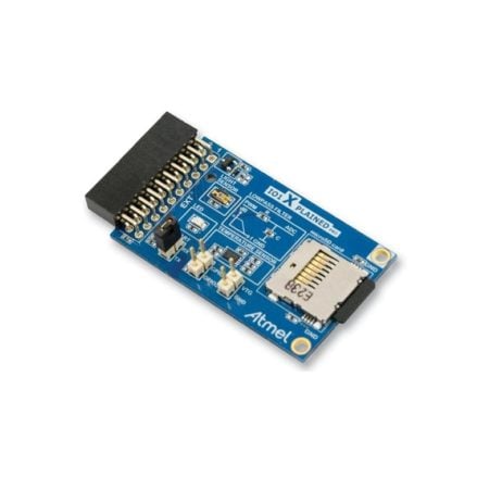MICROCHIP-Expansion-Board-IO1-Xplained-Pro-For-Xplained-Pro-2GB-MicroSD-Card-TemperatureLight-sensor