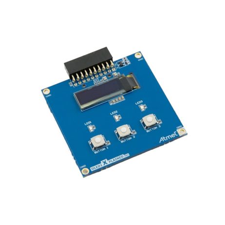 MICROCHIP-Expansion-Board-OLED1-Xplained-Pro-OLED-Display-128x32-SPI-Auto-ID-for-Board-Identification