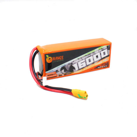 Orange Orange 16000Mah 6S 5C 22.2V Semi Solid State Lithium Polymer Battery Pack Li Po 3