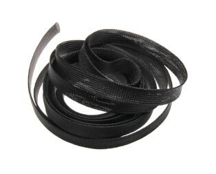 Nylon 8mm Expandable Braided Sleeve for Wire Protection-1M Length