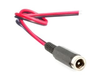 DC Jack Connector Female 2.1mm x 5.5mm with Wire