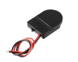 Black 1 X（CR2032 LIR203）Button Battery Holder Box