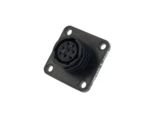 Circular-Connector-CPC-Series-2-Panel-Mount-Receptacle-8-Contacts-Thermoplastic-Body