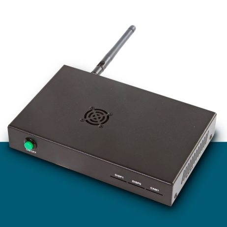 Edatec Edatec Cm4 Io Computer Ed Cm4Io 1108 C With Wifi Antena Metal Case 1
