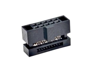 IDC-Connector-IDC-Receptacle-Female-1.27-mm-2-Row-10-Contacts-Cable-Mount