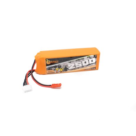 Orange Orange 11.1V 2500Mah 3C 3S Tx Lithium Polymer Battery Pack With Jst Bec Connector 3