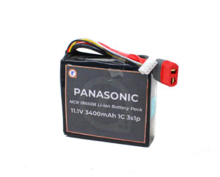 PANASONIC NCR18650B Li-ion 11.1V 3400mAh 1C 3s1p Li-ion Battery Pack