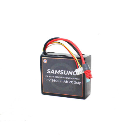 Samsung Icr18650-26Jm 11.1V 2600 Mah 2C 3S1P Li-Ion Battery Pack