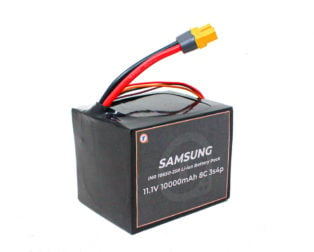 SAMSUNG INR18650-25R Li-ion 11.1V 10000mAh 8C 3S4P Li-ion Battery Pack