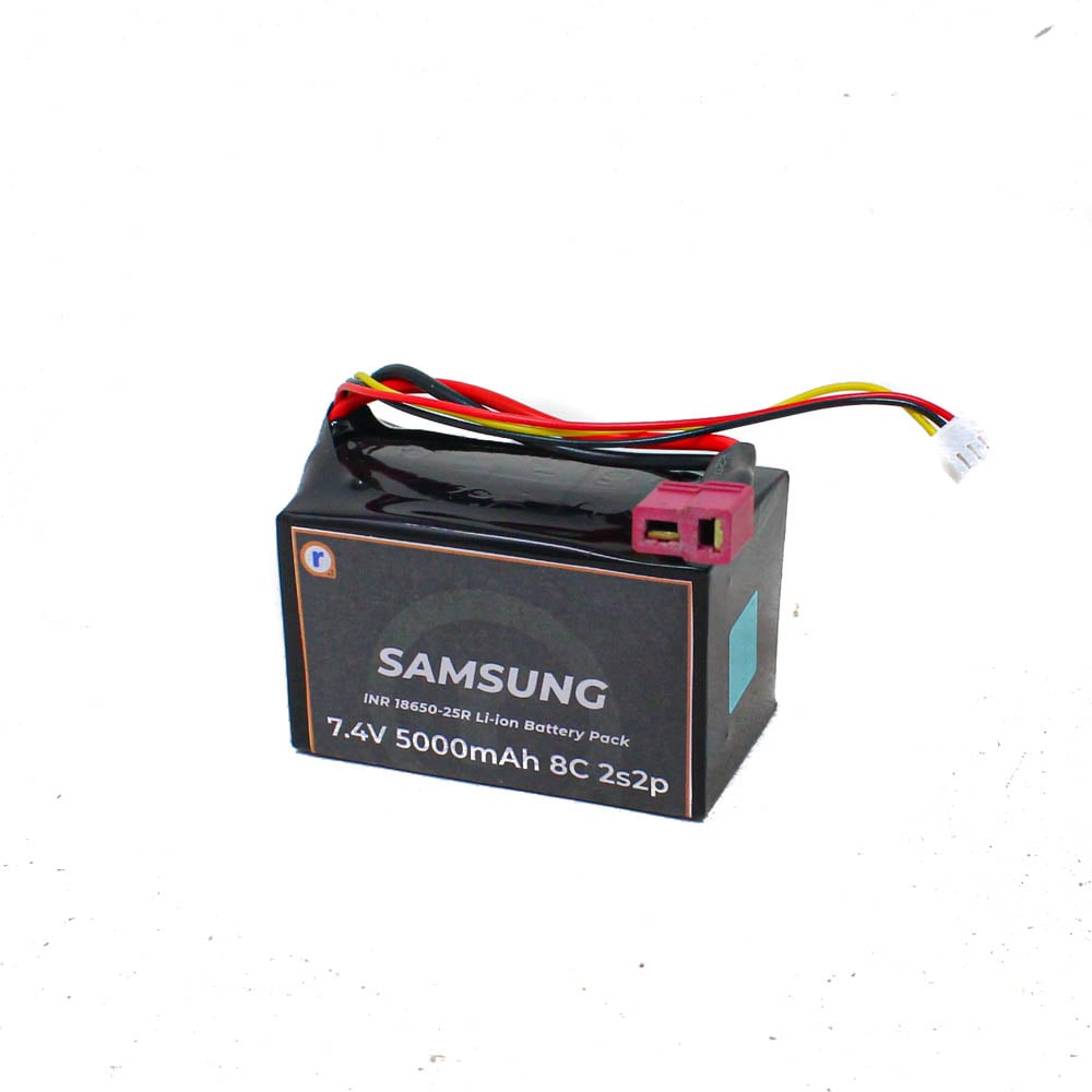 Samsung Samsung Inr18650 25R Li Ion 7.4V 5000Mah 8C 2S2P Li Ion Battery Pack 3