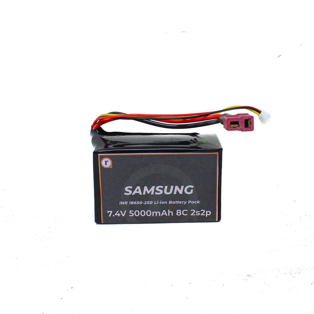 Samsung Samsung Inr18650 25R Li Ion 7.4V 5000Mah 8C 2S2P Li Ion Battery Pack 5