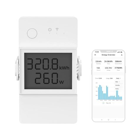 Sonoff Powr320D Elite Smart Power Meter Switch