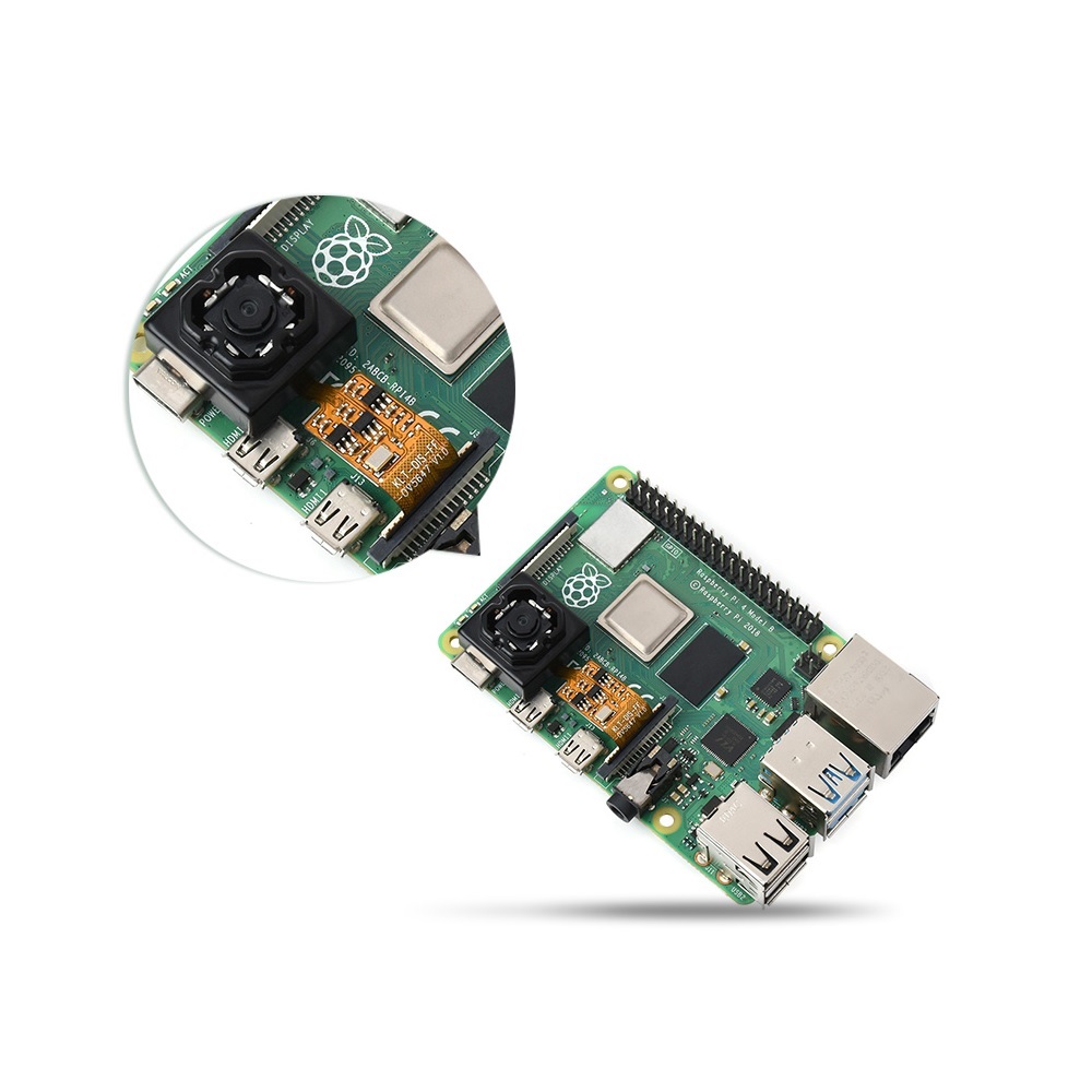 Waveshare Ov5647 5Mp Optical Image Stabilization Camera Module For Raspberry Pi