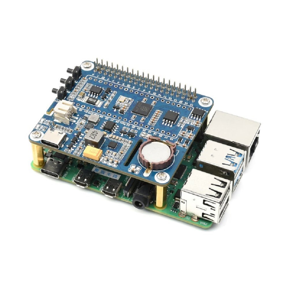 Waveshare Power Management Hat For Raspberry Pi