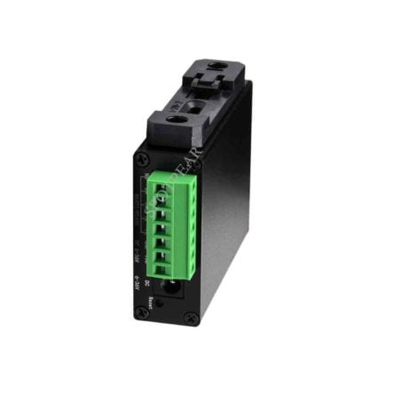 Waveshare Rail-Mount Serial Server Rs232/485/422 To Rj45 Ethernet Module Tcp/Ip To Serial With Poe Function