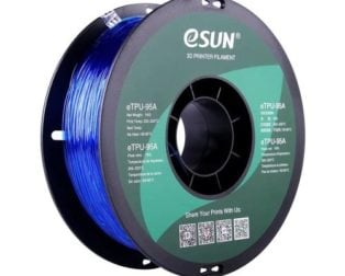 eSUN eTPU-95A-Transparent Blue-1kg/spool