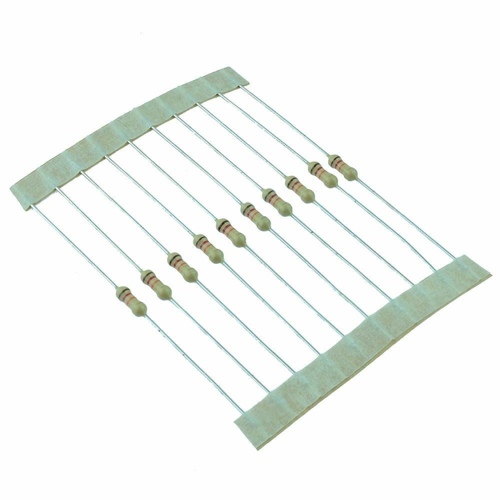 100 Ohms 2W Carbon Film Resistor (Pack Of 50)