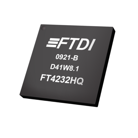 Ft4232Hq - Hi-Speed Usb 2.0 Slave To Quad Channel Uart / Serial Converter - Ic