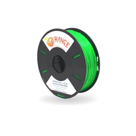 Orange Glitter 1.75Mm 3D Printing Filament 1Kg-Glitter Green