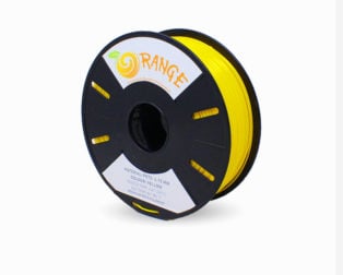 Orange PETG 1.75mm 3D Printing Filament 1kg-YELLOW
