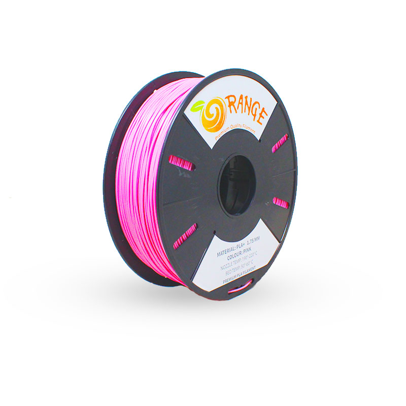 Orange Orange Pla 1.75Mm 3D Printing Filament 1Kg Pink 2