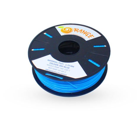 Orange Orange Pla 1.75Mm 3D Printing Filament 1Kg Sky Blue 1