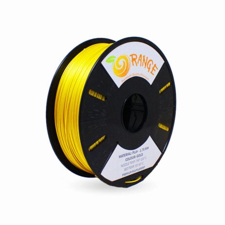 Orange Pla+ 1.75Mm 3D Printing Filament 1Kg-Gold