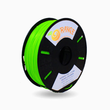 Orange Pla+ 1.75Mm 3D Printing Filament 1Kg-Lime Green