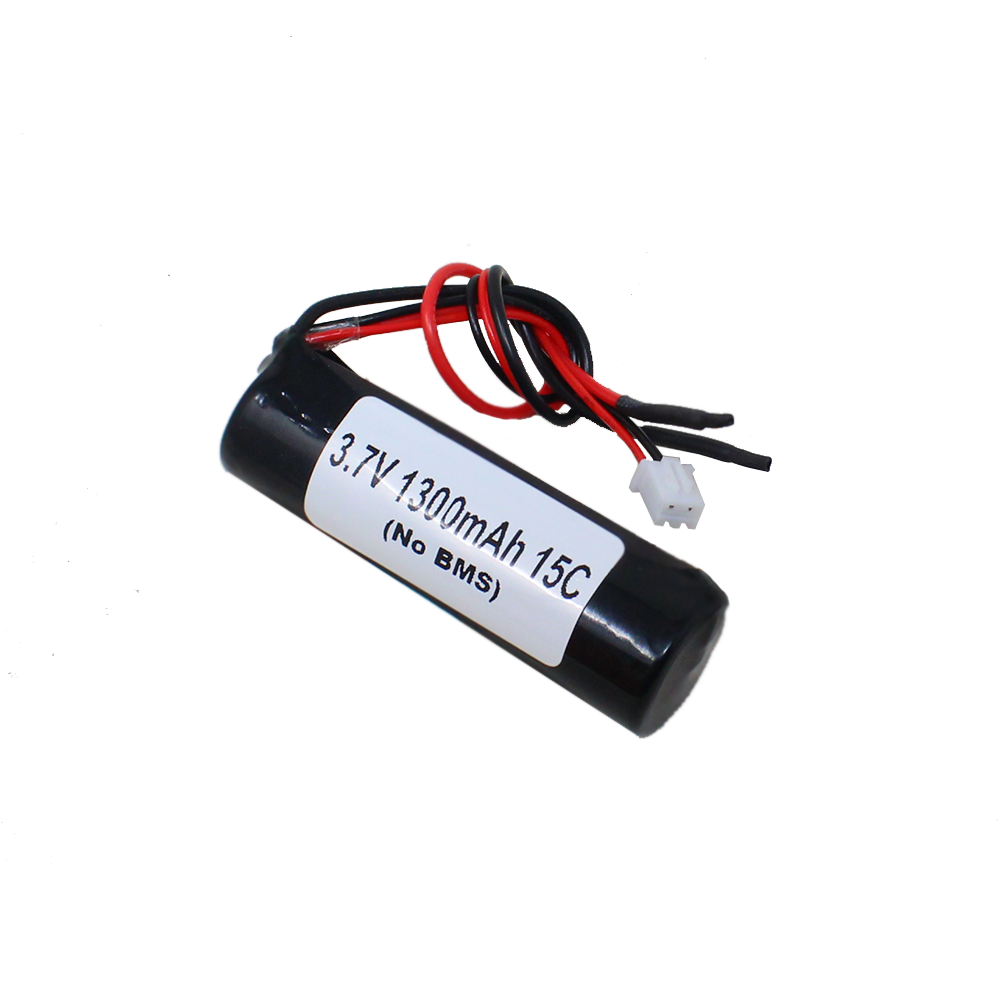 Orange Isr 18650 3.7V 1300Mah 15C 1S1P Li-Ion Battery Pack (No Bms)