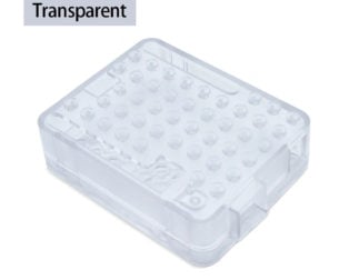 Transparent White UNO R3 Injection Molding Case with Bubble