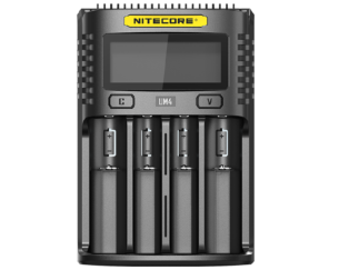 Nitecore Um4 Intelligent Usb Four-Slot Battery Charger