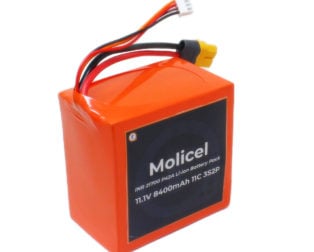 Molicel INR21700 P42A 11.1V 8400mAh 11C 3S2P Lithium-Ion Battery