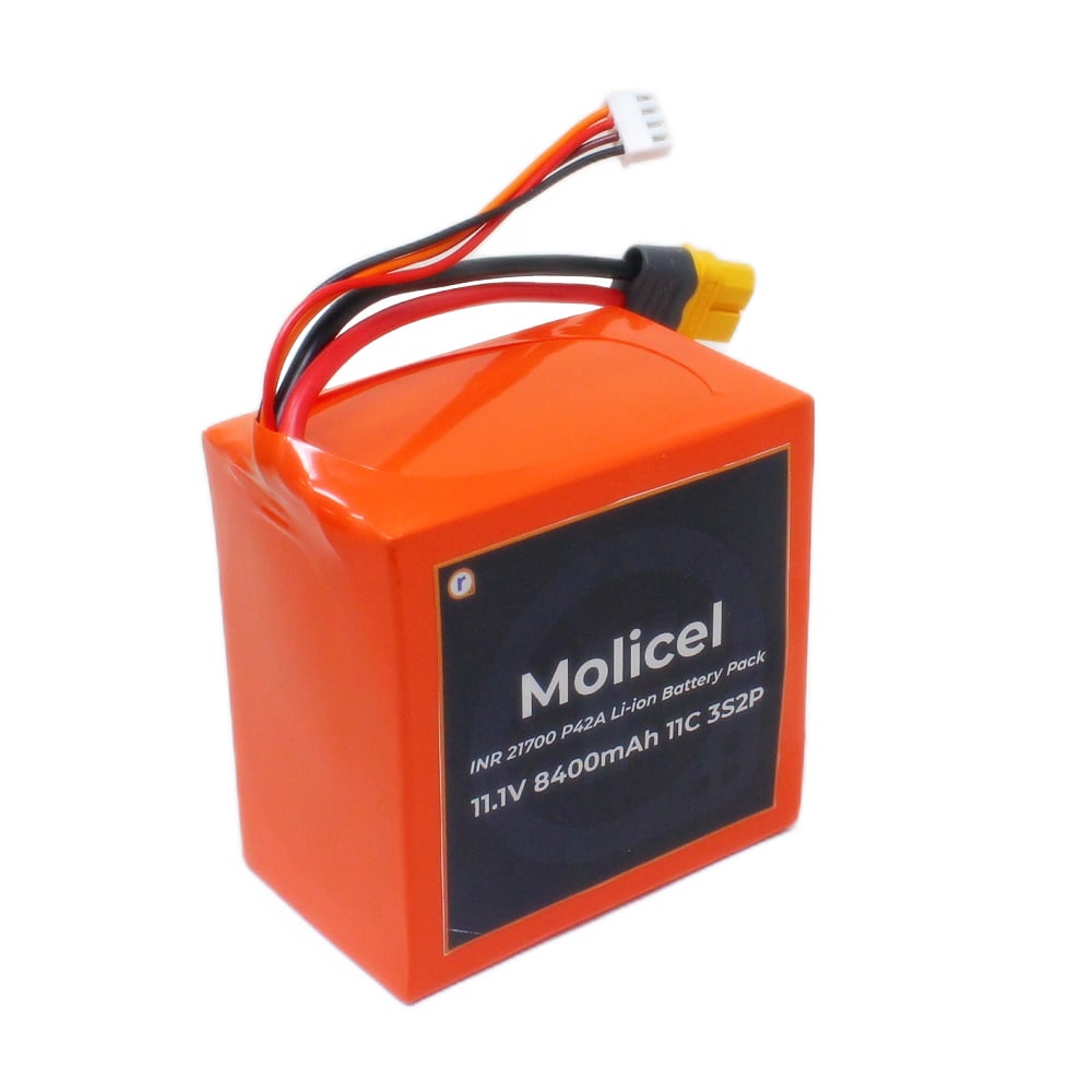 Molicel Inr21700 P42A 11.1V 8400Mah 11C 3S2P Lithium-Ion Battery