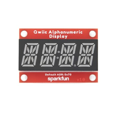 Sparkfun 16917 Sparkfun Qwiic Alphanumeric Display Blue 03