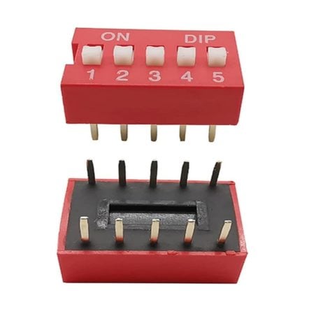 5-Pin Flat Dial Switch