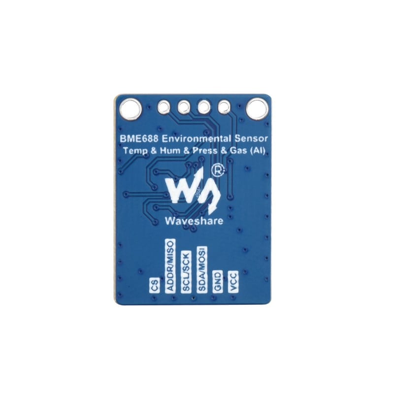 Waveshare Waveshare Bme688 Environmental Sensor Supports Temperature Humidity Barometric Pressure Gas Detection With Ai Function 4