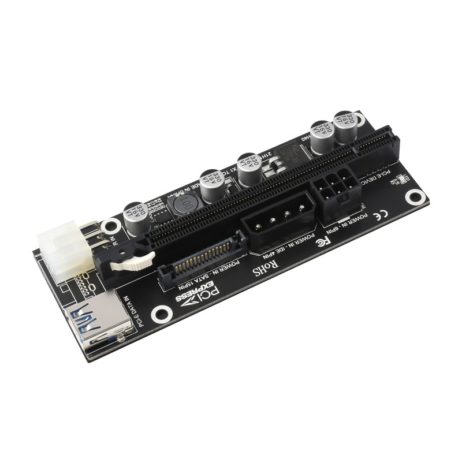Waveshare Pcie X1 To Pcie X16 Expander, Using With M.2 To Pcie 4-Ch Expander